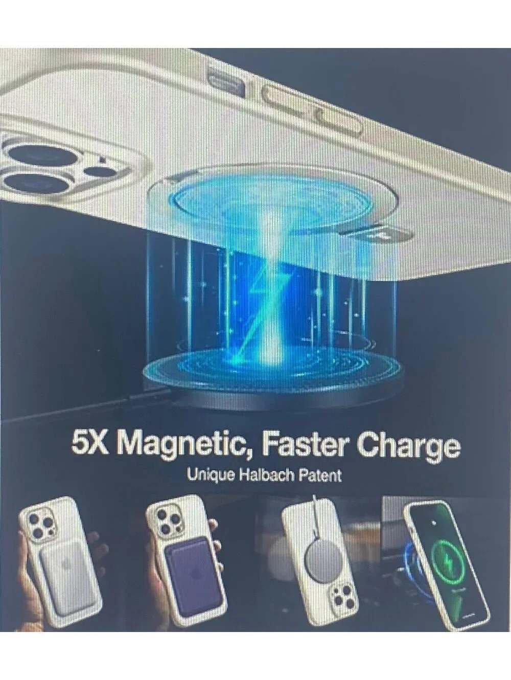 Torras Magnetic Case for iPhone 13 Pro Max Milky White